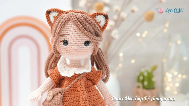 Chart Móc Búp Bê Amigurumi