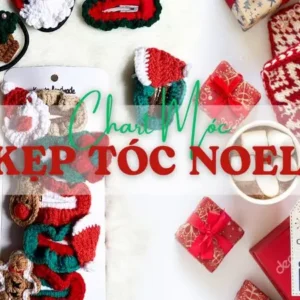 Chart Móc Kẹp Tóc Noel