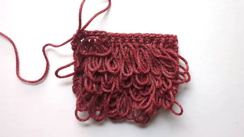 Loop Crochet Stitch