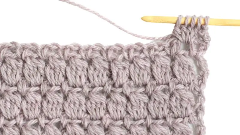 Mũi Cụm (Cluster Stitch Crochet)