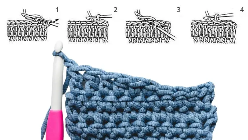 Mũi Dời / Mũi Trượt (Slip Stitch)