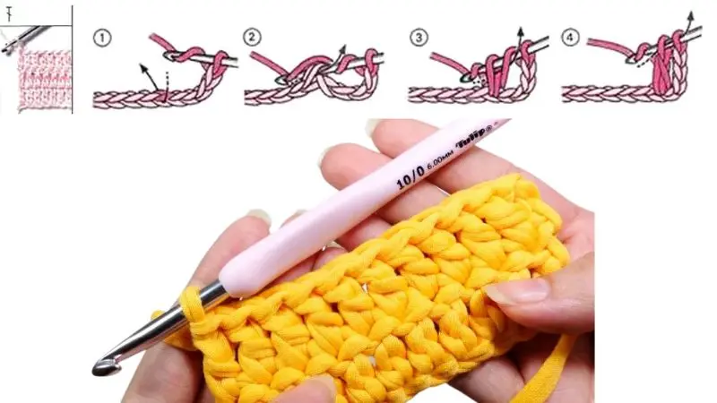 Mũi Kép Đơn (Double Crochet)